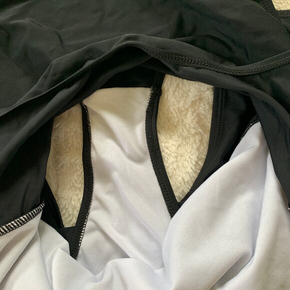 3/$20 NWOT Cupshe women's black babe scoop back one piece swimsuit SZ XL - Picture 7 of 8